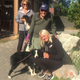 Gillice, her dog Laila, Sowers, Jade and Sower’s daughter, Angie.